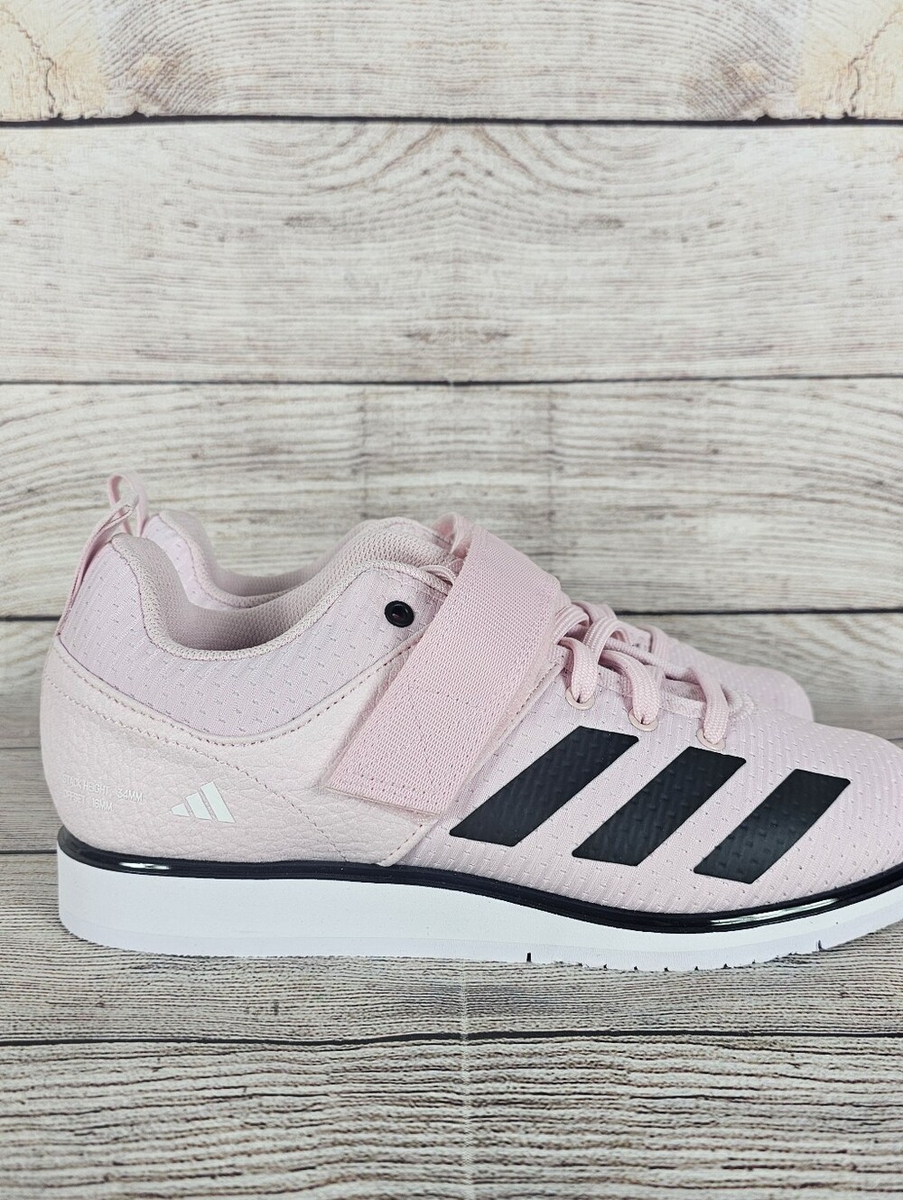Adidas Powerlift 5 Weightlifting Pink Men’s Shoes Size 6 JP9879 NWOB